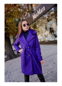 MiliLook пальто Эбби фиолетовое